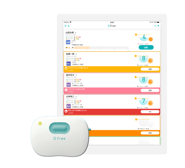 医療・介護施設用 DFree Professional